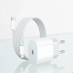 Mey İthalat® iPhone 14 13 12 11 Pro Pro Max 20W PD Lightning Hızlı Şarj Cihazı