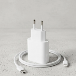 Mey İthalat® iPhone 14 13 12 11 XR XS Max 20W Lightning Şarj Adaptörü Kablo Dahil