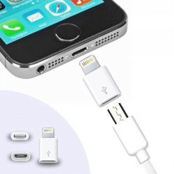 Mey İthalat®   iPhone / iPad Micro Usb Dönüştürücü Adaptör OTG Aparat
