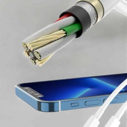 Mey İthalat® Iphone Tüm Modellerle Uyumlu Hızlı Şarj Kablosu İOS 30W