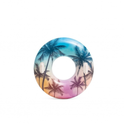 Mey İthalat® ISC58263 Intex Tutmaçlı Desenli Simit 97 cm