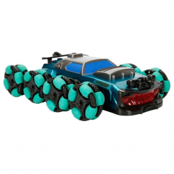 Mey İthalat® Işıklı Duman Püskürten 8 Tekerlekli USB Şarjlı Uzaktan Kumandalı Drift Arabası