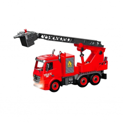 Mey İthalat® Işıklı Uzaktan Kumandalı Sök Tak İtfaiye Aracı