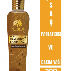 Mey İthalat® Işıltılı Saç Parlatıcısı Ve Bakım Yağı 200 ml