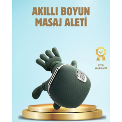 Mey İthalat® Isıtmalı Boyun ve Omuz Masaj Aleti Kablosuz Rahatlatıcı