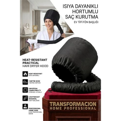 Mey İthalat®  Isıya Dayanıklı Pratik Ev Tipi Hortumlu Saç Kurutma ve Fön Başlığı – 1 Metre 721198