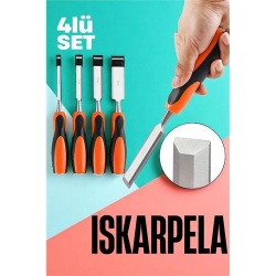 Mey İthalat® Iskarpela Seti - Vanadyum Çelik Ahşap İşleme Aleti  Profesyonellere Ahşap Keski Seti 721672