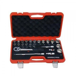 Mey İthalat® İzeltaş 24'Lü Lokma Anahtar Takımı 1/2''  (U Kolsuz)