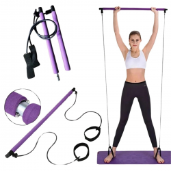 Mey İthalat®  Jimnastik Çubuğu Plates Barı Taşınabilir Spor Ve Egzersiz Aleti