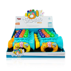 Mey İthalat® JLG-855-38A IŞIKLI VE MÜZİKLİ TROMPET BEBEK -VRD