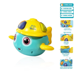 Mey İthalat® JLG-855-99A IŞIKLI VE MÜZİKLİ BALIK BEBEK -VRD