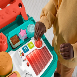 Mey İthalat® JLM95  Eğlen ve Öğren 4ü 1 Arada Alışveriş Sepeti Yürüteç