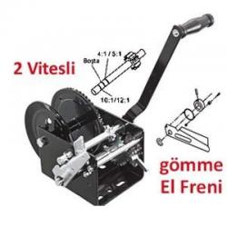 Mey İthalat® Jun Kaung JK06251 El Frenli Irgat Kollu El Vinci 1100 Kg