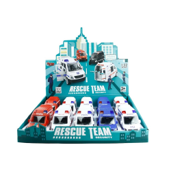 Mey İthalat® JW567-023 SÜRTMELİ 1:32 İLK YARDIM ARACI -VRD