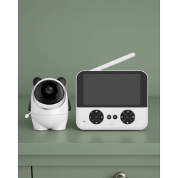 Mey İthalat® Kablosuz Bebek Kamera Sistemi Ninni ve Alarm Özellikli