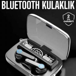 Mey İthalat® Kablosuz Bluetooth Kulaklık Dokunmatik Kontrol Uzun Pil Ömrü