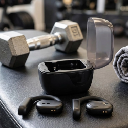 Mey İthalat® Kablosuz Bluetooth Kulaklık Otomatik Bağlantı Dokunmatik Kontrol Şarj Kutulu