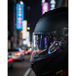 Mey İthalat® Kablosuz Bluetooth Motosiklet Kask İntercom IPX6 Su Geçirmez