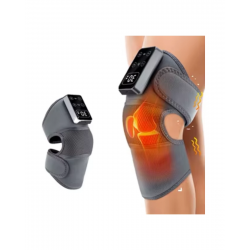 Mey İthalat® Kablosuz Isıtmalı Diz Omuz Masaj Cihazı Titreşimli Eklem Masaj Bandı 2li Set