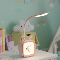 Mey İthalat® Kablosuz LED Masa ve Gece Lambası Dekoratif Şarjlı Tasarım