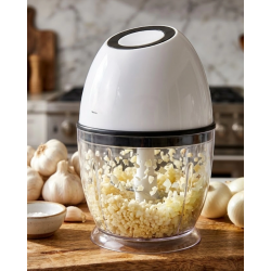 Mey İthalat® Kablosuz Mini Doğrayıcı 450 ML Şarjlı Sebze Doğrayıcı Paslanmaz Çelik Bıçaklı