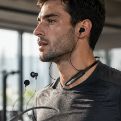 Mey İthalat® Kablosuz Neckband Kulaklık Bluetooth 5.4 Manyetik Tasarımlı