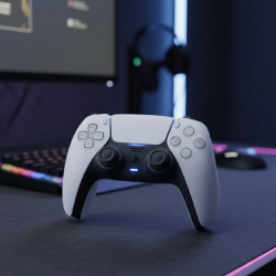 Mey İthalat® Kablosuz Oyun Kumandası PS5 İçin Titreşimli ve Konforlu Kullanım