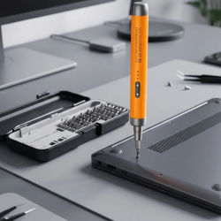 Mey İthalat® Kablosuz Şarjlı Elektrikli Tornavida Seti 38 Uçlu Type C Li Pil Hassas Tamir Seti