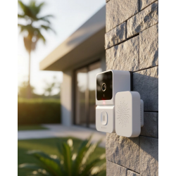 Mey İthalat® Kablosuz Video Kapı Zili Android iOS Uyumlu Güvenlik Kamerası