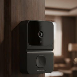 Mey İthalat® Kablosuz Video Kapı Zili Gece Görüşlü Gerçek Zamanlı Fotoğraf