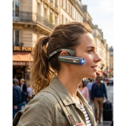 Mey İthalat® Kablosuz WiFi Bağlantılı 4K Mini Kamera 30MP Fotoğraf Giyilebilir Tasarım