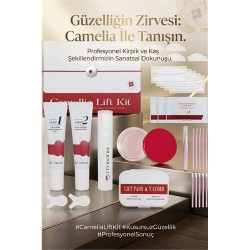 Mey İthalat® Kamelya Sisteamin Kore Tipi Yapıştırıcısız Kirpik Lifting Kiti  60 gün - 10 Dakikada İşlem 722964