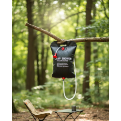 Mey İthalat® Kamp ve Plaj İçin Solar Duş 20 Litre Su Kapasiteli Portatif Duş Çantası