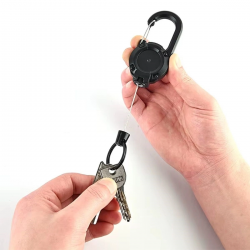 Mey İthalat®  Kampçı Karabina Askı Aparatı – Anahtarlık, Çanta Klipsi ve Outdoor Ekipman Tutucu