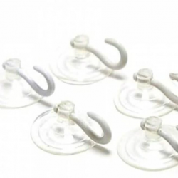 Mey İthalat® Kancalı Cam Vantuzu 5 Adet