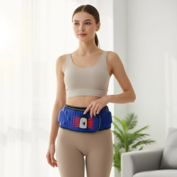 Mey İthalat® Karın Bel Masaj Kemeri 5 Motorlu 20 Mıknatıslı Fişli