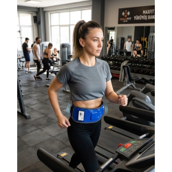 Mey İthalat® Karın Masaj Kemeri Çok Motorlu Titreşimli Bel Masaj Cihazı