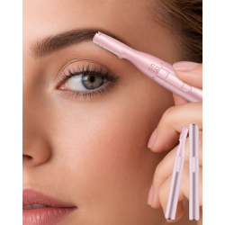 Mey İthalat® Kaş Düzeltici Elektrikli Tüy Alma Cihazı Yüz Çene Dudak İçin Hassas Trimmer