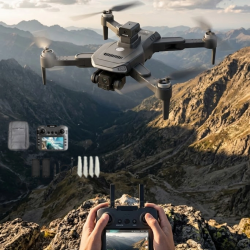 Mey İthalat® Katlanabilir GPS Destekli Akıllı Drone 4K Kamera Uzun Uçuş Süresi ve Engel Algılama Özellikli