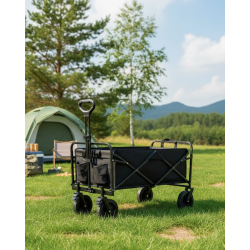 Mey İthalat® Katlanabilir Taşınabilir Kamp Arabası Plaj Bahçe ve Eşya Taşıma Vagonu