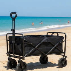 Mey İthalat® Katlanır Kamp ve Plaj Arabası Büyük Kapasiteli Taşıma Vagonu