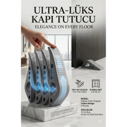 Mey İthalat® Kauçuk Kapı Stopperi Colico Design 5 Adet 718574