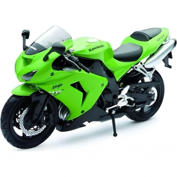 Mey İthalat®  Kawasaki 1/12 Zx-10r 2006 Model Yeşil Motorsiklet