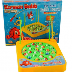 Mey İthalat® KAY-4010 PİLLİ KIRMIZI BALIK OYUNU -VRD