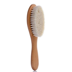 Mey İthalat® Keçi Kılı Organik Bebek Banyo Tarağı