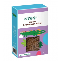 Mey İthalat® Keçiboynuzlu Bisküvi 55gr