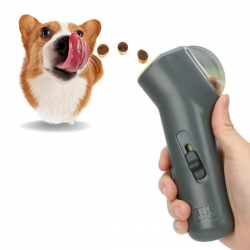 Mey İthalat®  Kedi ve Köpekler İçin Hazneli Mama Fırlatma Oyuncağı Yem Atıcı Aparat