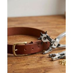 Mey İthalat® Kemer Delme Aparatı 2li Set Deri Kemer Çanta Ayakkabı Delme Pensesi