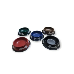 Mey İthalat® Kemik Desenli Metal Mama Kabı
