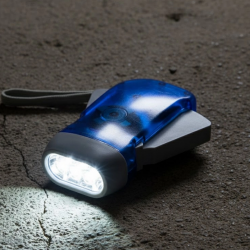 Mey İthalat® Kendiliğinden Şarjlı El Feneri Pilsiz Çalışan 3 LED Acil Durum Feneri